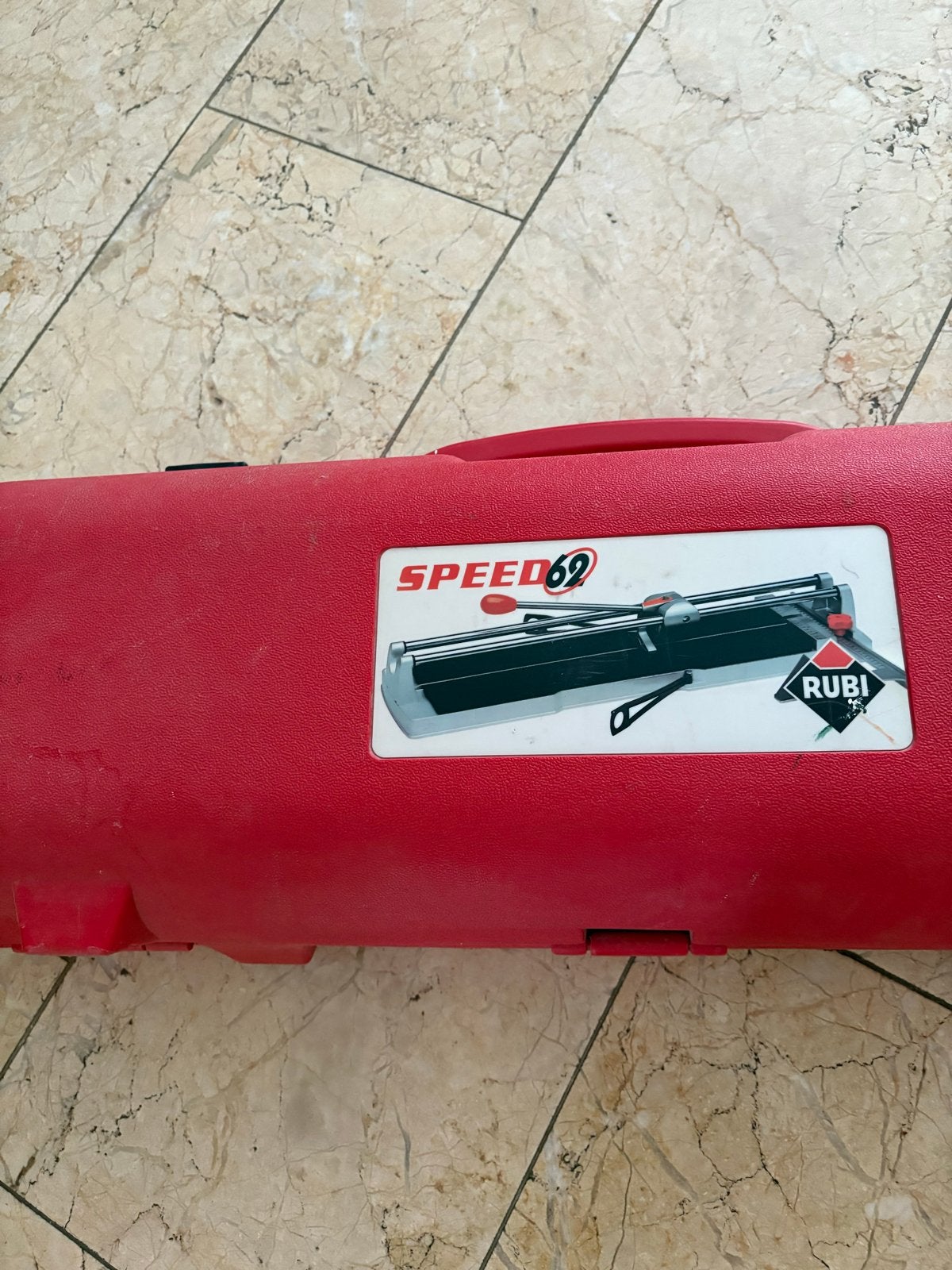 Rubi Speed 62 Tegelsnijder in Koffer, Ophalen of Verzenden, Gebruikt