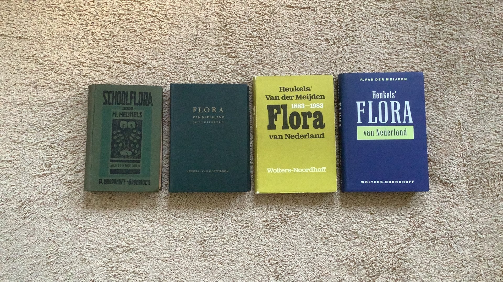 3 Flora van Nederland, Heukels e.a., 1956 - 1983 -1990, Boeken, Bloemen, Planten en Bomen, Ophalen of Verzenden, Heukels e.a.