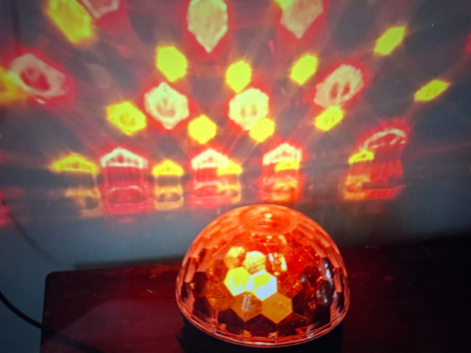 SUPERDOME MEERKLEURIG DISCO LIGHT / DISCO LICHTBOL, Ophalen of Verzenden, Gebruikt, Discobol, Kleur