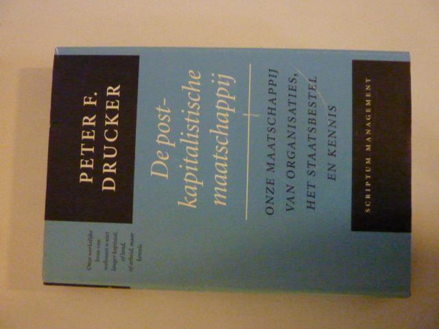 P.F.Drucker - De postkapitalistische maatschappij, Verzenden, Zo goed als nieuw