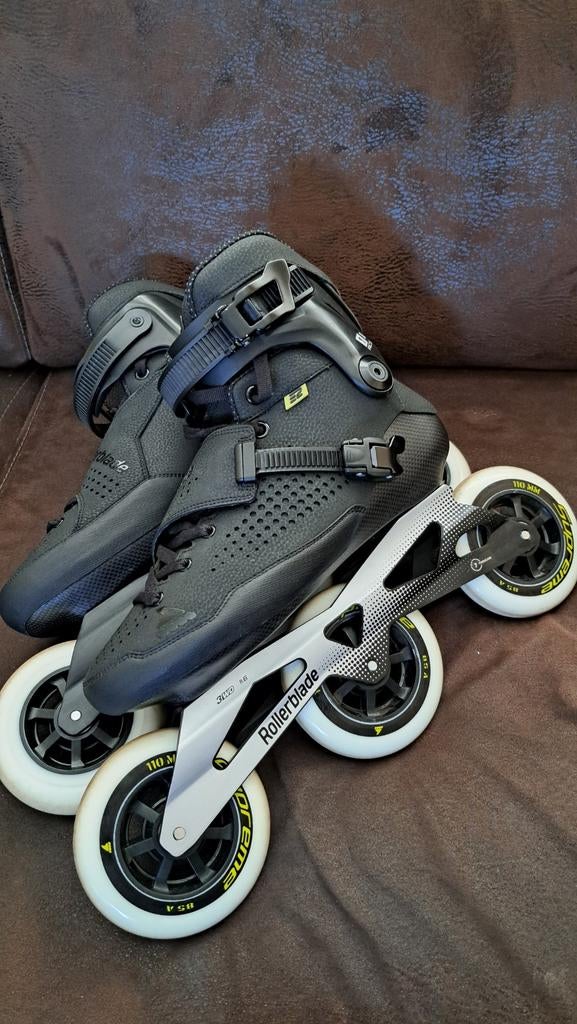 Rollerblade E2 110 Speed Skates - Maat 44 (valt klein), Overige merken, Verstelbaar, Overige typen, Nieuw