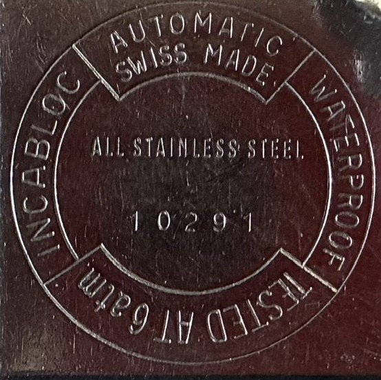 Uniek !!  //  Vintage herenhorloge uit de jaren 70/80 //, Ophalen of Verzenden, Staal, Overige merken, 1960 of later