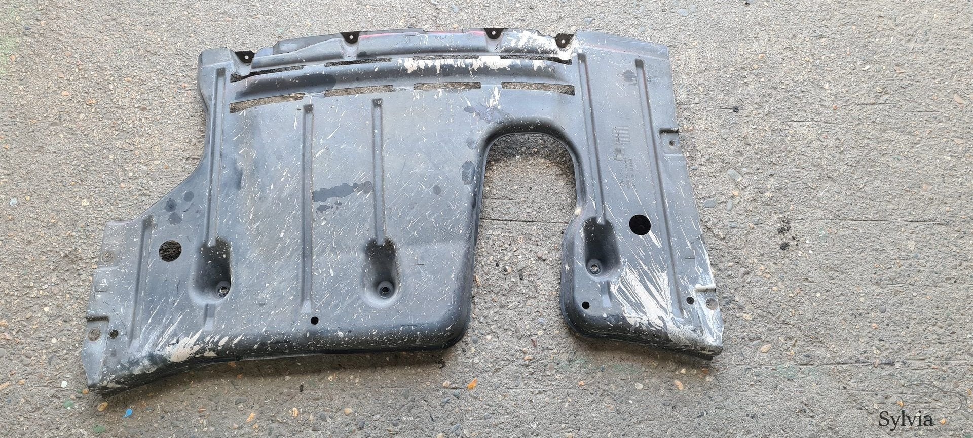 Afdekking onderplaat BMW 3 / 4 serie F30 F32 7293610, Gebruikt, -, -, Ophalen of Verzenden