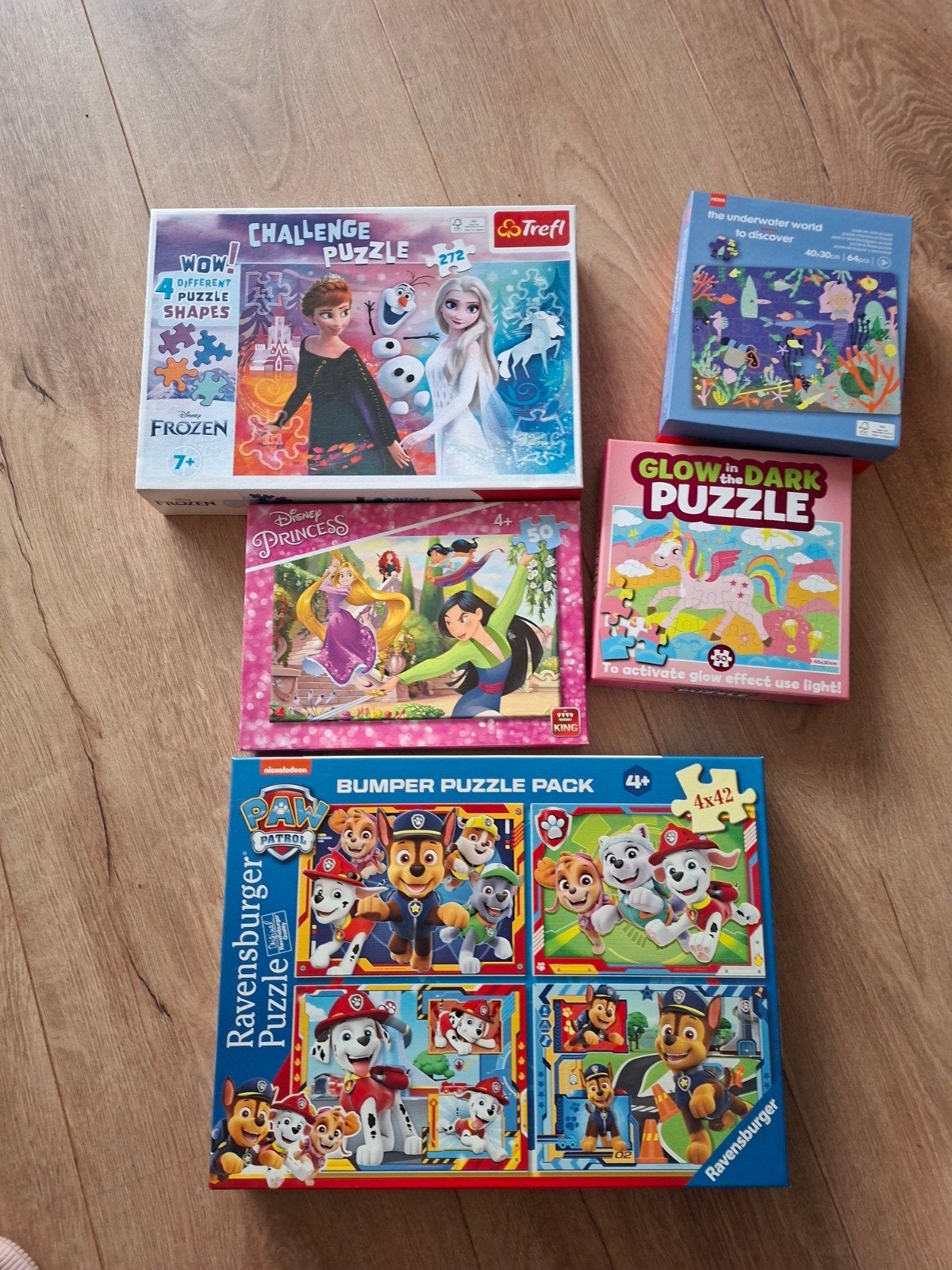 puzzels, Ophalen, 10 tot 50 stukjes, Zo goed als nieuw, 4 tot 6 jaar