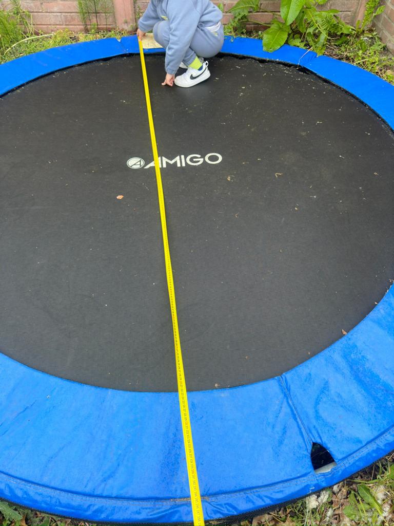 Trampoline 2.45 voor kinderen, Ophalen, Zo goed als nieuw