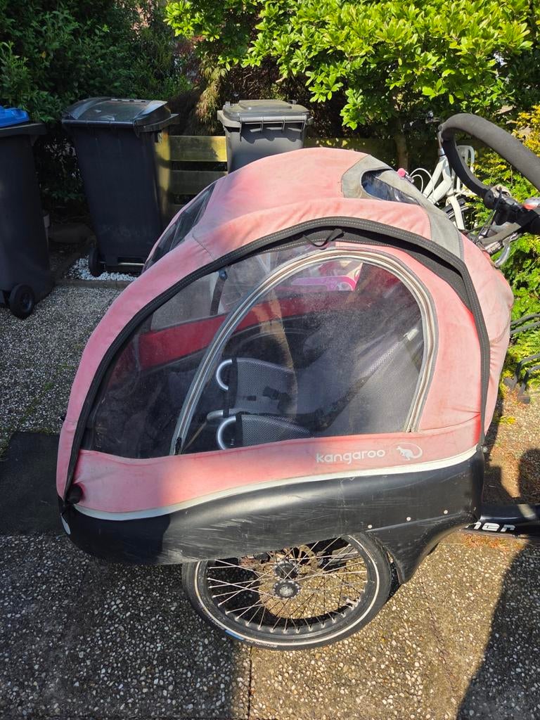 Winther Kangaroo cargo bike with child cabin – seats 2 child, Fietsen en Brommers, Ophalen, Gebruikt, 2 kinderen, Overige merken