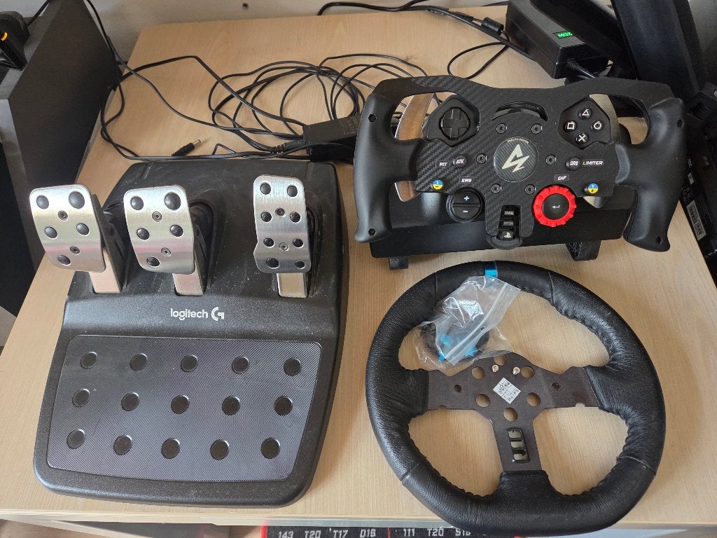 Logitech G29 met F1 mod en magnetische paddles, Computers en Software, Ophalen, Gebruikt, Logitech