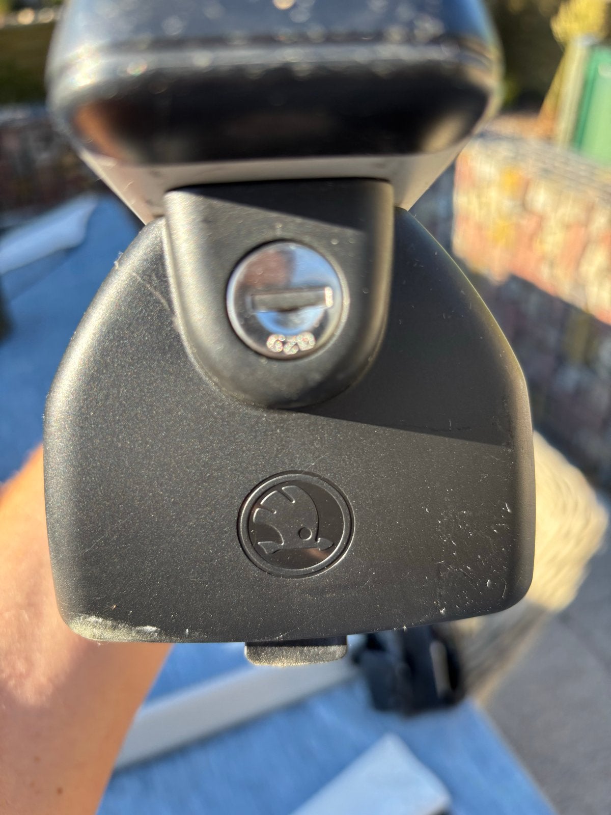 Originele aluminium Skoda dakdragers voor combi modellen, Auto diversen, Dakdragers, Ophalen of Verzenden, Gebruikt