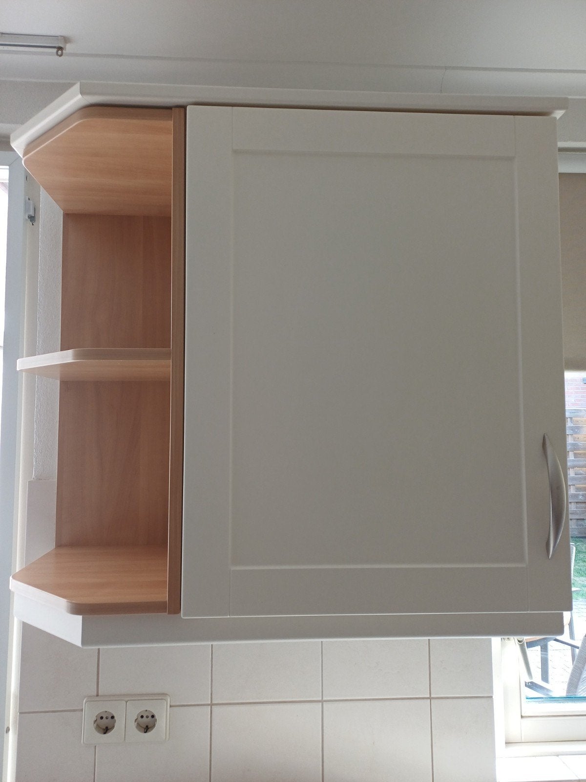 Hoek keuken, 2.12 x 3.10, Huis en Inrichting, Keuken | Complete keukens, Ophalen, Gebruikt, Wit