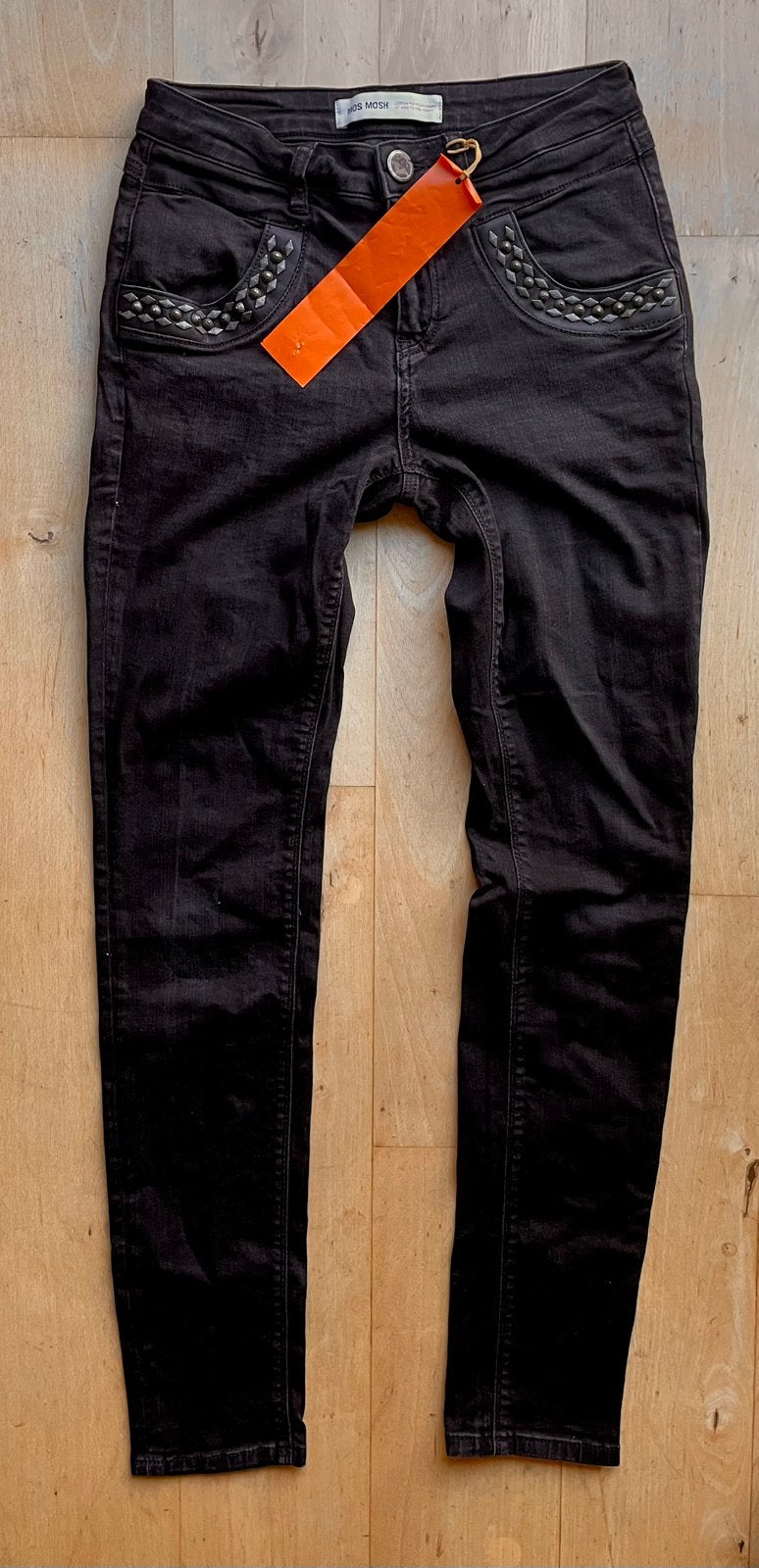 Mos mosh marley naomi mrk 005 jeans w27 l32 - l34 zwart, Ophalen of Verzenden, Zwart, W27 (confectie 34) of kleiner