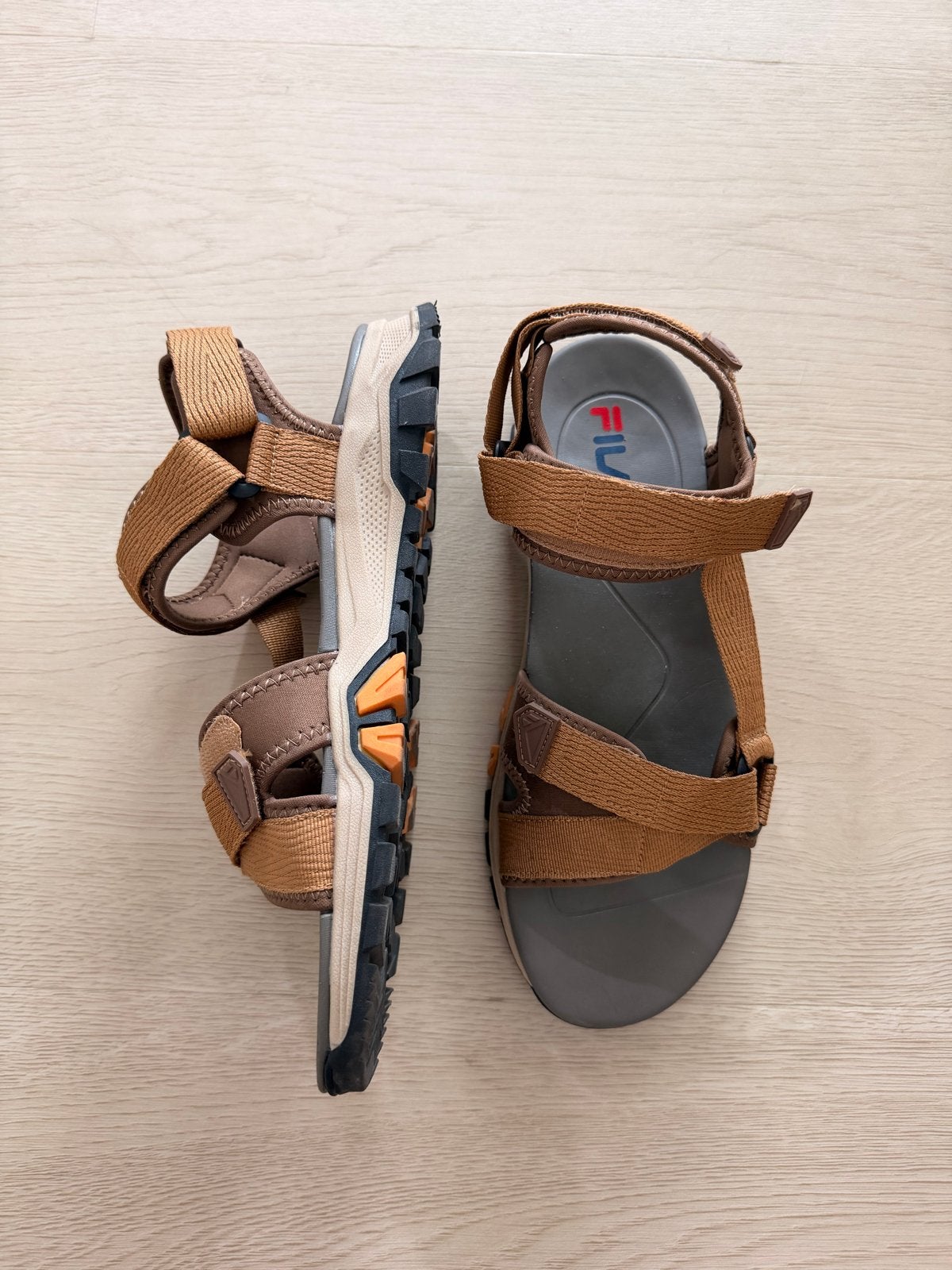 Fila sandalen maat 45 - zo goed als nieuw, Sandalen, Bruin, Ophalen of Verzenden, Zo goed als nieuw
