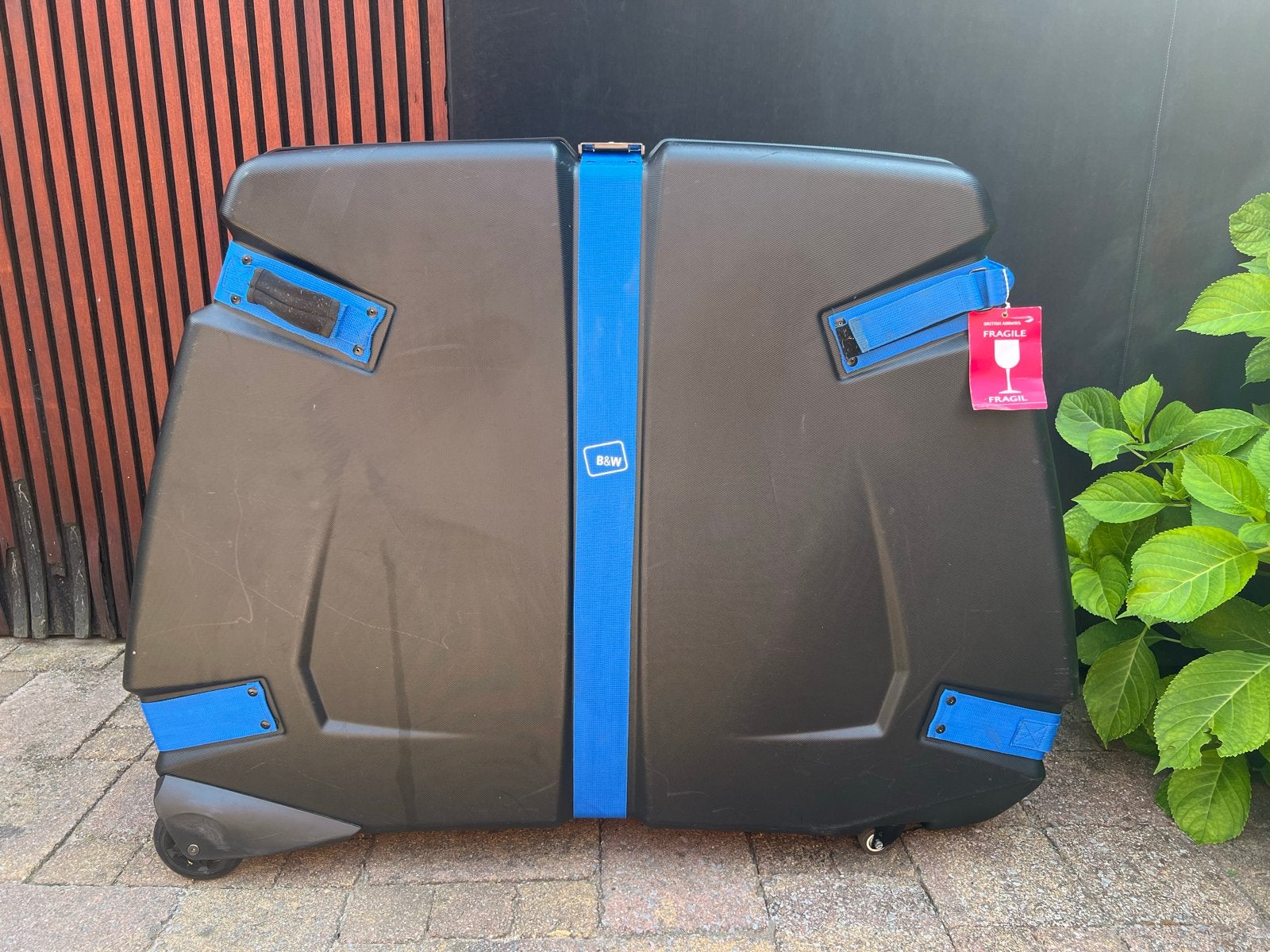 B&W Bike Box II Fietskoffer voor veilig transport, Fietsen en Brommers, Ophalen, Gebruikt, Opvouwbaar, Overige typen