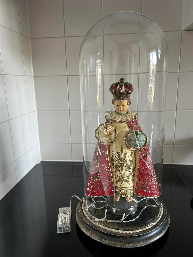 Grote stolp met heiligen hoogte 50 cm, Ophalen of Verzenden, Zo goed als nieuw