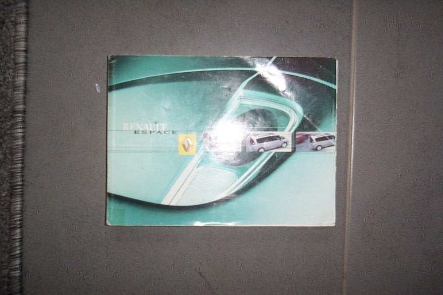 Gebruikershandleiding RENAULT ESPACE type JK   2002/2006, Ophalen of Verzenden