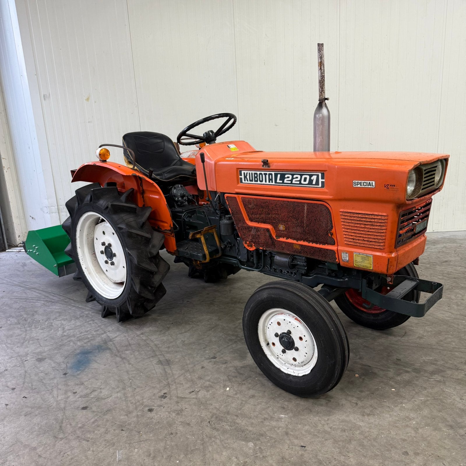 Kubota L2201 + klepelmaaier / 22pk, Overige merken, Gebruikt, Tot 2500, Ophalen of Verzenden