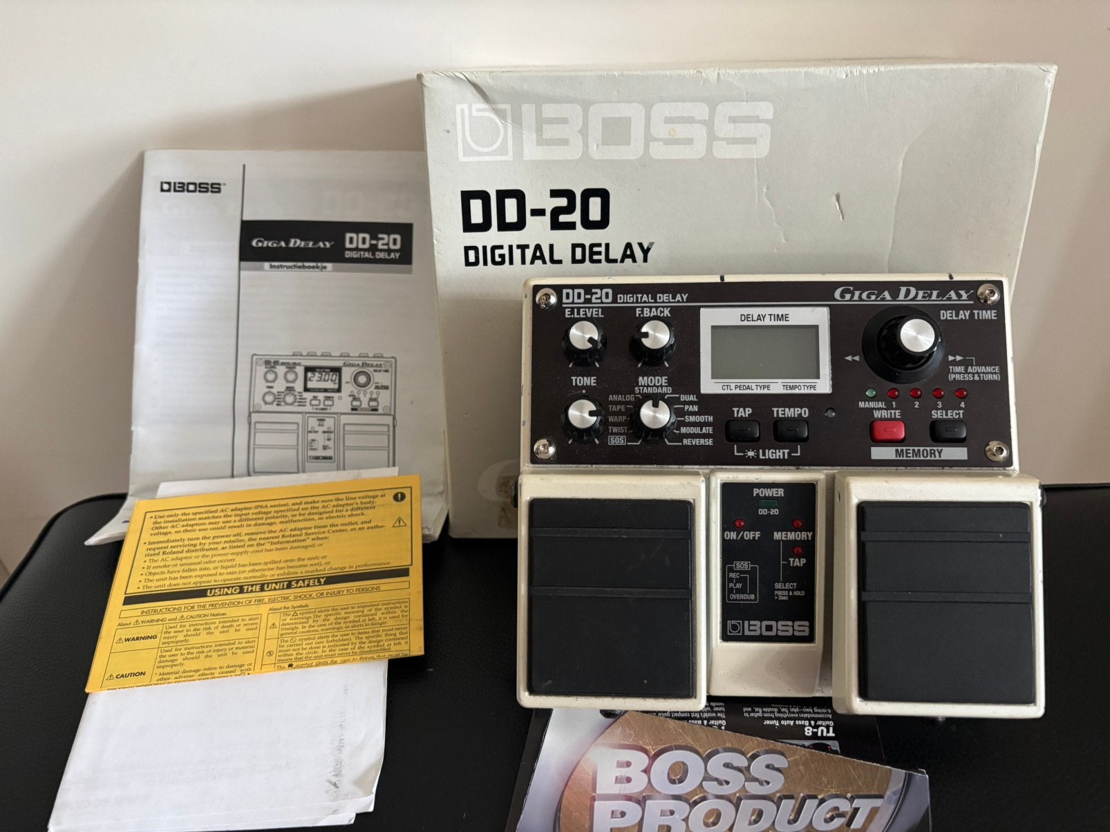 Boss DD-20 Digital Delay, Muziek en Instrumenten, Effecten, Ophalen of Verzenden, Zo goed als nieuw