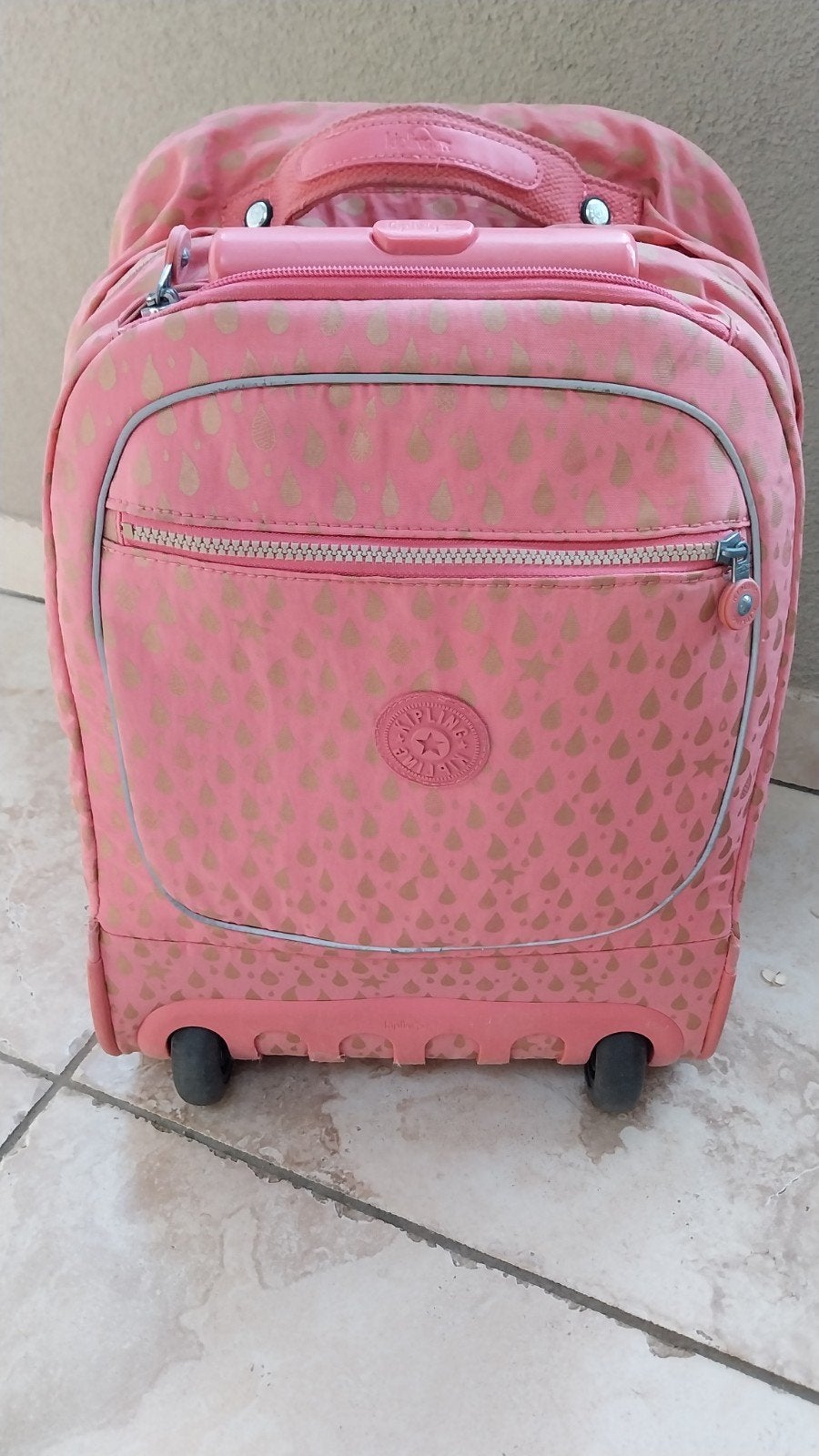 kipling rugzak trolley laptopbescherming, Ophalen, Overige materialen, Gebruikt, Uitschuifbare handgreep