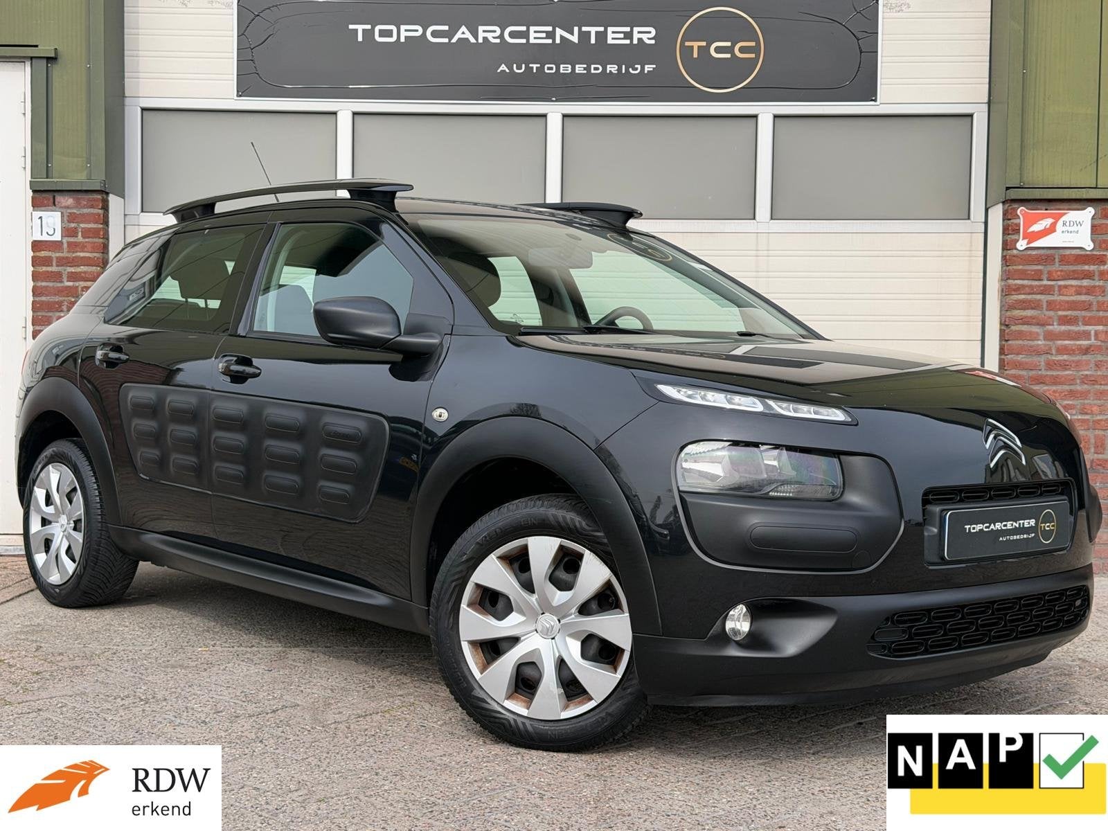 Citroen C4 Cactus 1.2 e-VTi Feel/AIRCO/TREKH/CRUISE/APK/NAP, Auto's, Citroën, 82 pk, Origineel Nederlands, 3 cilinders, C4 Cactus