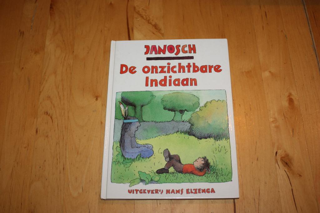 De onzichtbare indiaan, Janosch hardcover, Ophalen of Verzenden, Gelezen, Janosch, Fictie algemeen
