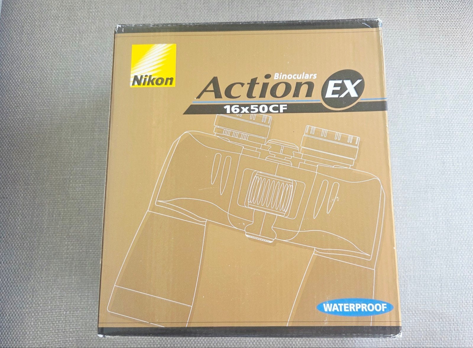 Nikon Action EX 16x50CF verrekijker, Ophalen, Nieuw, 8 tot 12x, Dakkant (recht)