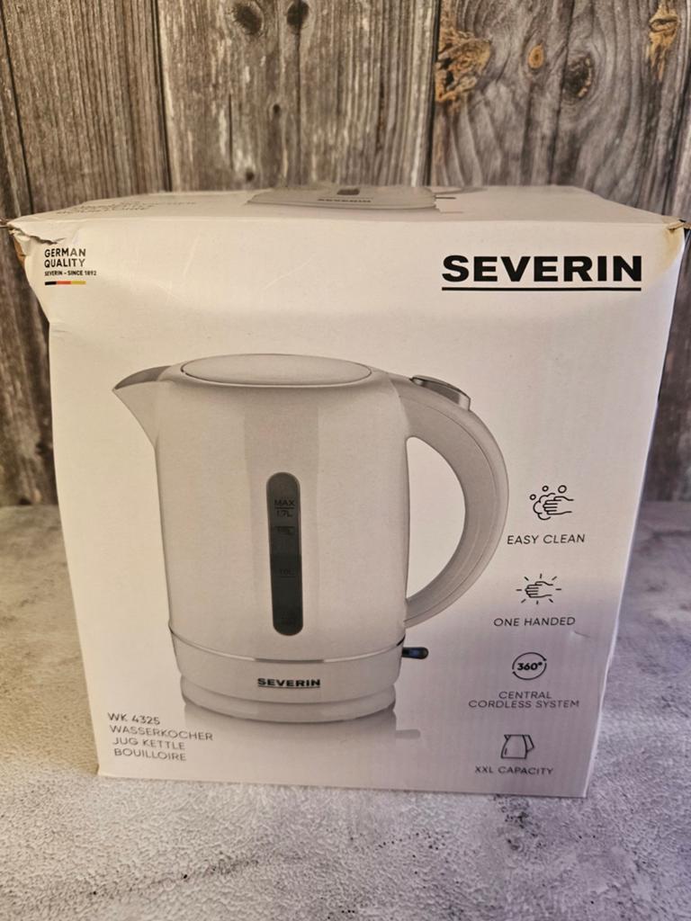 Severin WK 4325 Waterkoker - Nieuw in doos, Info@severin.de, 1 tot 2 liter, Nieuw, Ophalen of Verzenden
