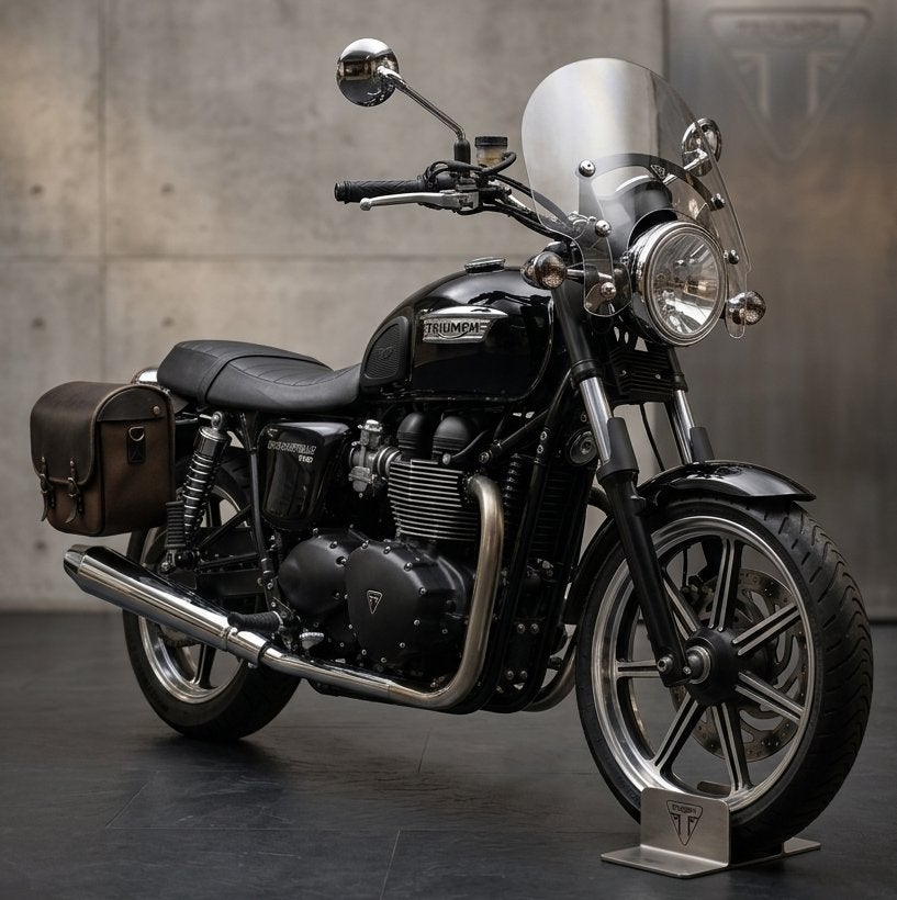 Triumph bonneville T100, Handvatverwarming, 2 cilinders, Occasion, Motorrijbewijs A