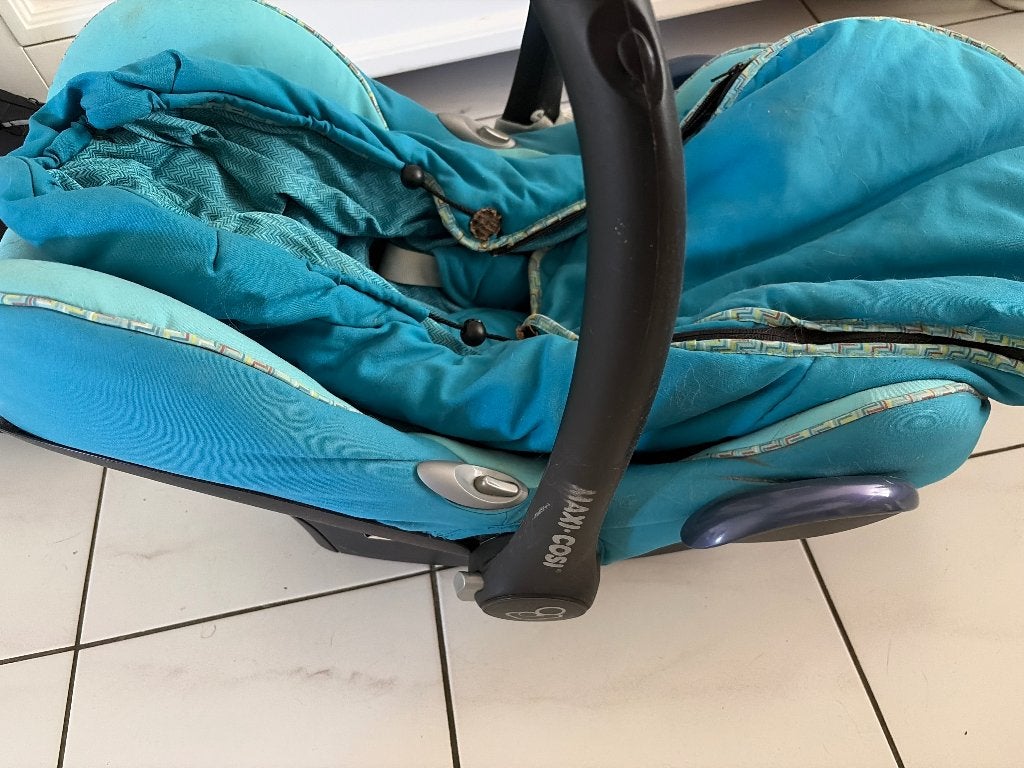 Maxi cosi cabriofix, Ophalen, Autogordel of Isofix, Gebruikt, 0 t/m 13 kg