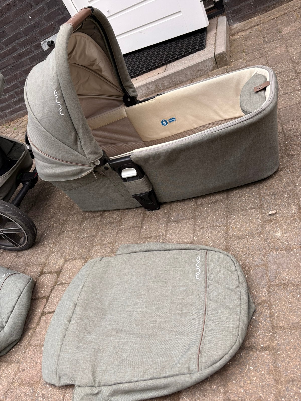 Kinderwagen Nuna mixx next, Kinderen en Baby's, Kinderwagens en Combinaties, Gebruikt, Kinderwagen, Overige merken, Verstelbare duwstang