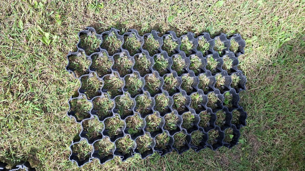 Kunststof grindmatten voor grindstabilisatie, Tuin en Terras, Grind, Keien en Split, Ophalen, Overige materialen, Zwart, Overige typen
