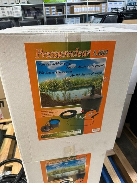 Nieuw Pressureclear 5000 drukfilter met 11 watt, Ophalen of Verzenden, Nieuw, Vijverfilter
