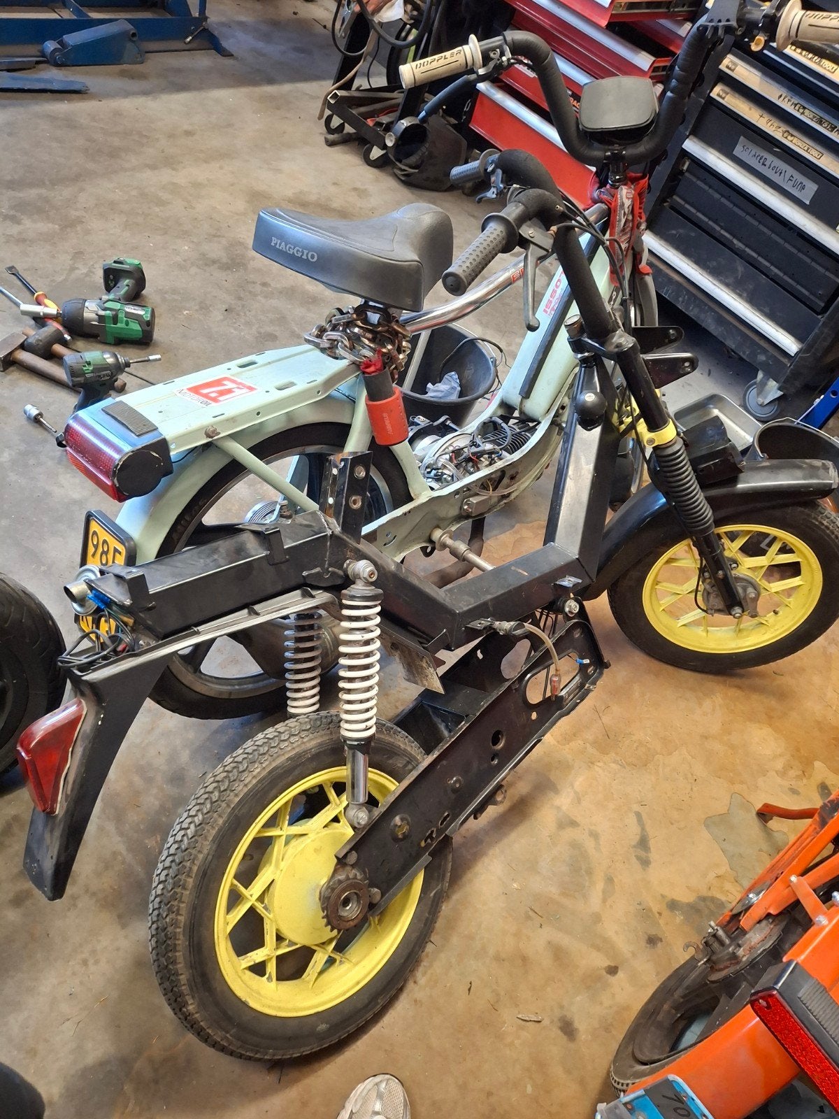 citta frame project, Fietsen en Brommers, Ophalen