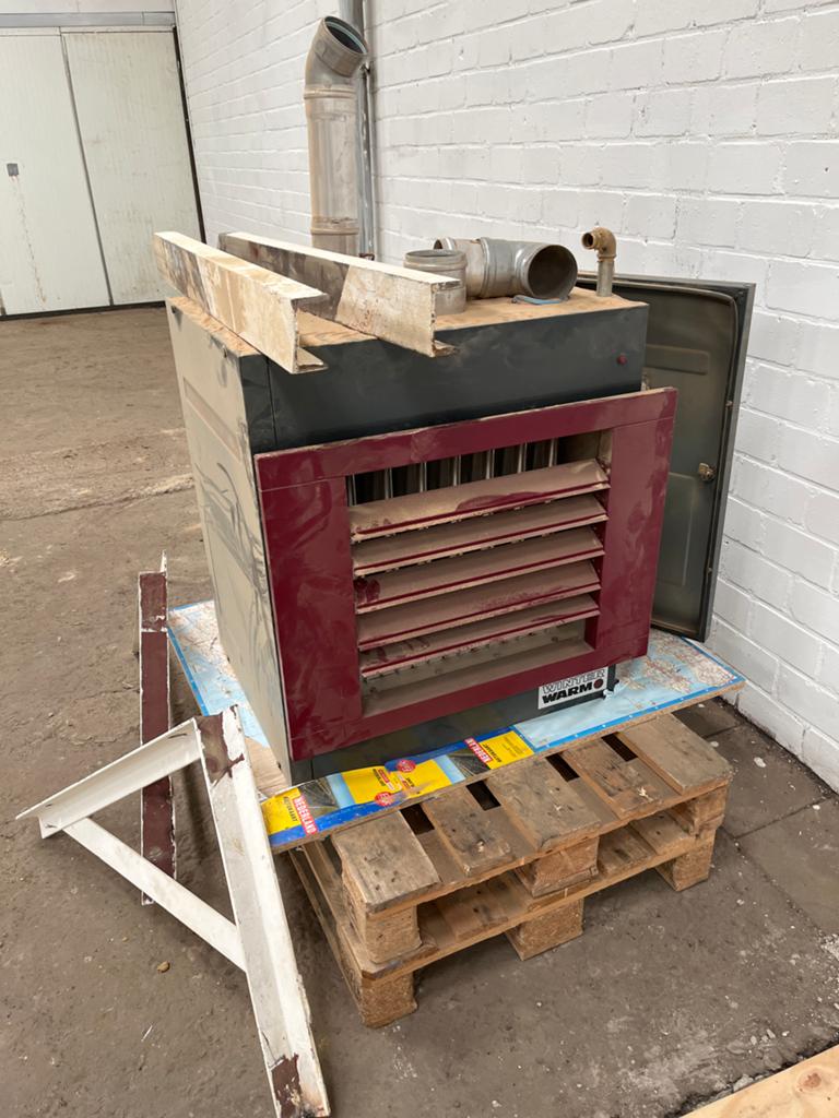 Winterwarm Gas Heater 45 KW / Werkplaatskachel te koop, Ophalen, 30 tot 80 cm, Gebruikt, Winterwarm straat