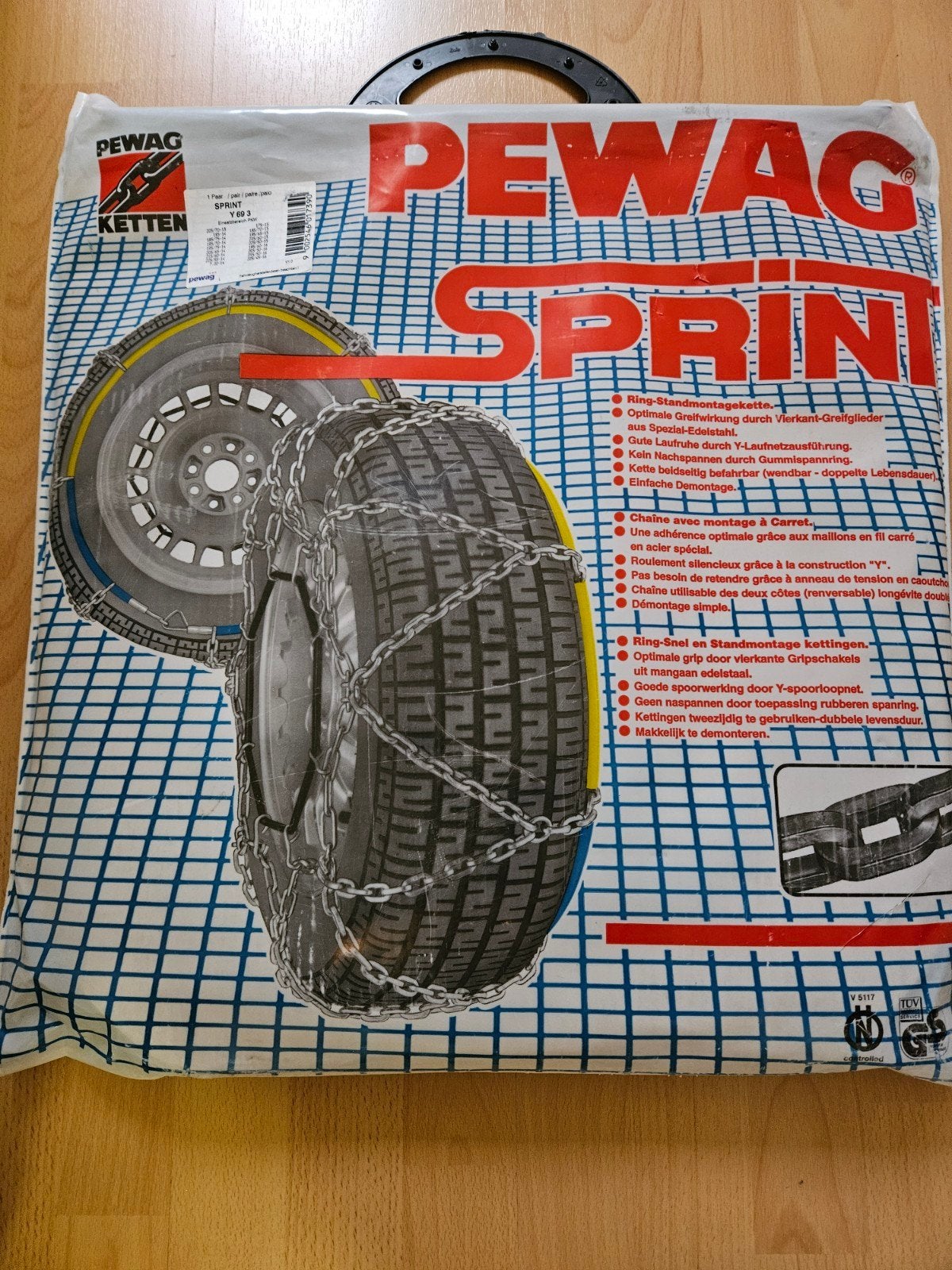 sneeuwkettingen Pewag, Ophalen, Nieuw