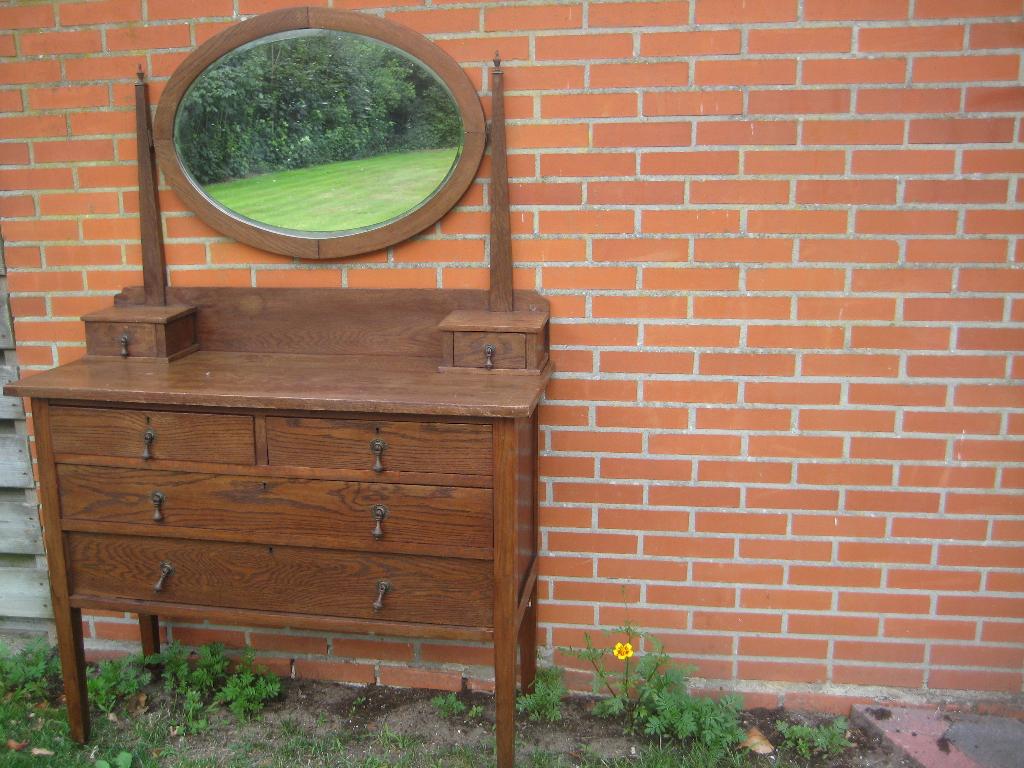 Kaptafel, Huis en Inrichting, Tafels | Kaptafels, Ophalen, Gebruikt, 100 tot 150 cm, 100 tot 150 cm