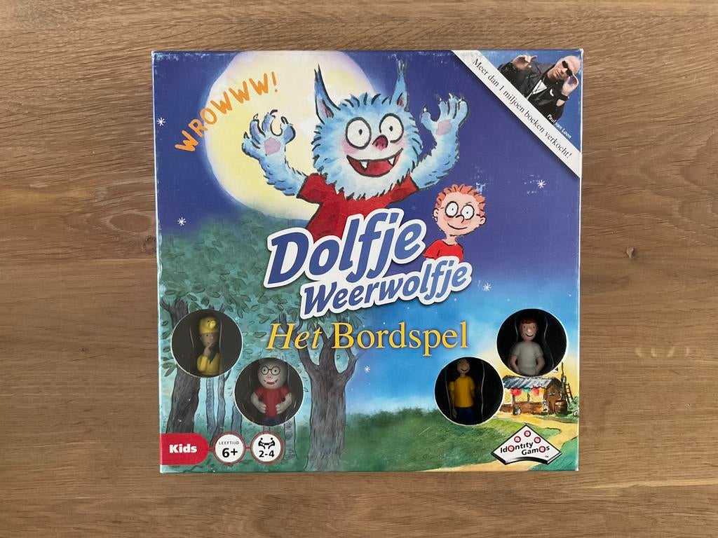 Dolfje Weerwolfje het bordspel, Identity games, Een of twee spelers, Ophalen of Verzenden, Zo goed als nieuw