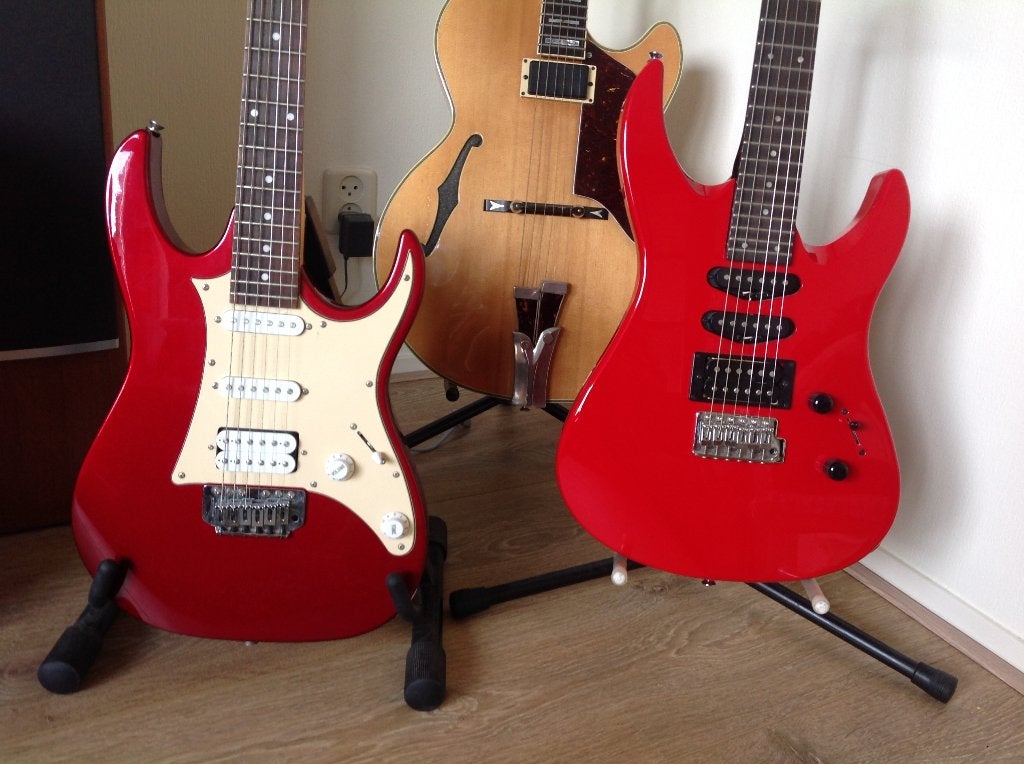 Yamaha RGX-112 & Ibanez GRX-40, Ophalen, Gebruikt, Solid body, Overige merken