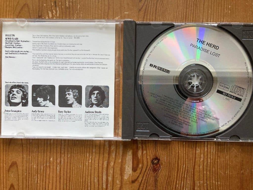the herd  (peter frampton), Ophalen of Verzenden, Zo goed als nieuw, Reissue, Psychedelic Rock