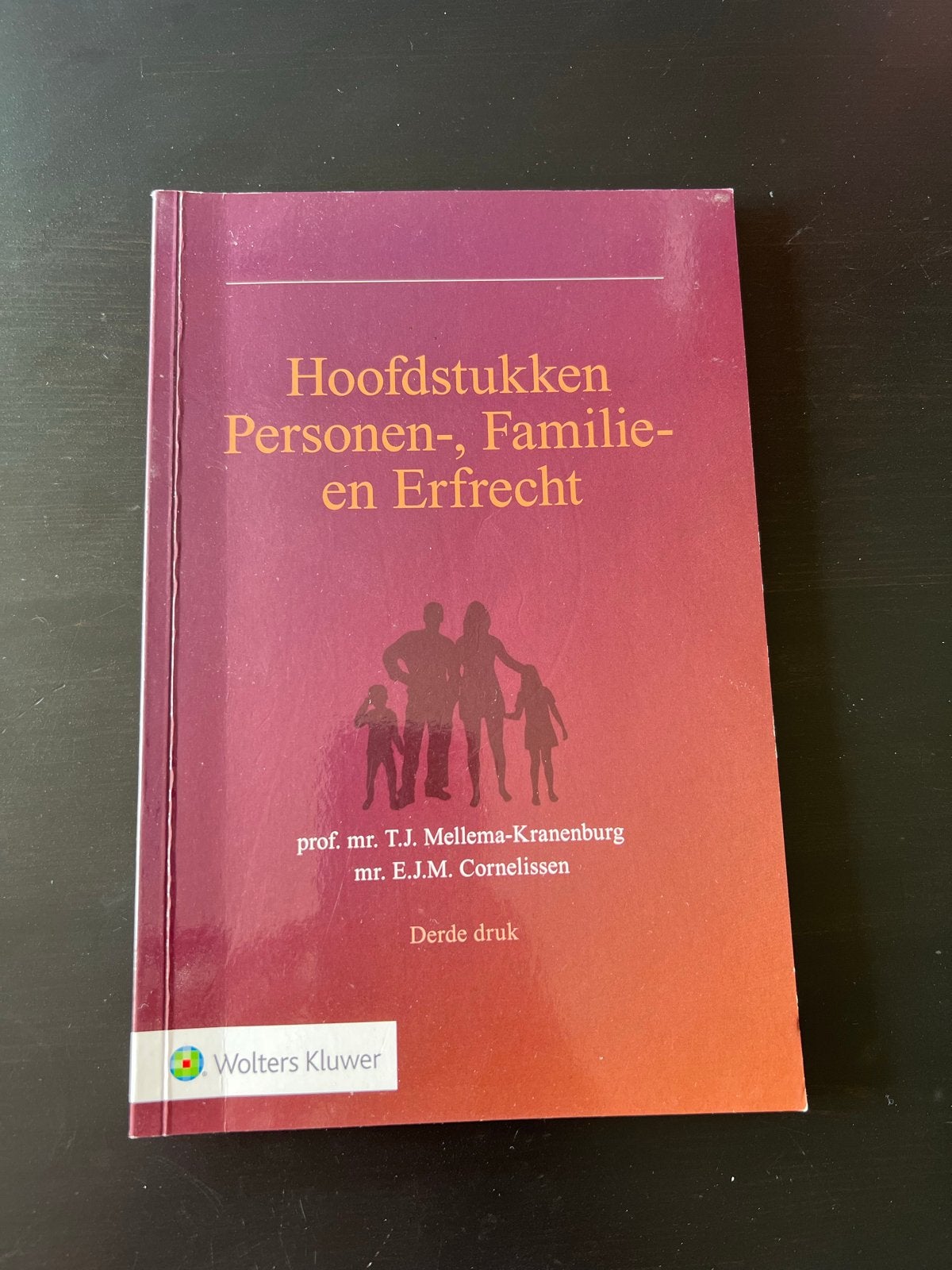 Hoofdstukken Personen-, Familie- en Erfrecht (3e druk), Ophalen of Verzenden, Gamma, Zo goed als nieuw, WO
