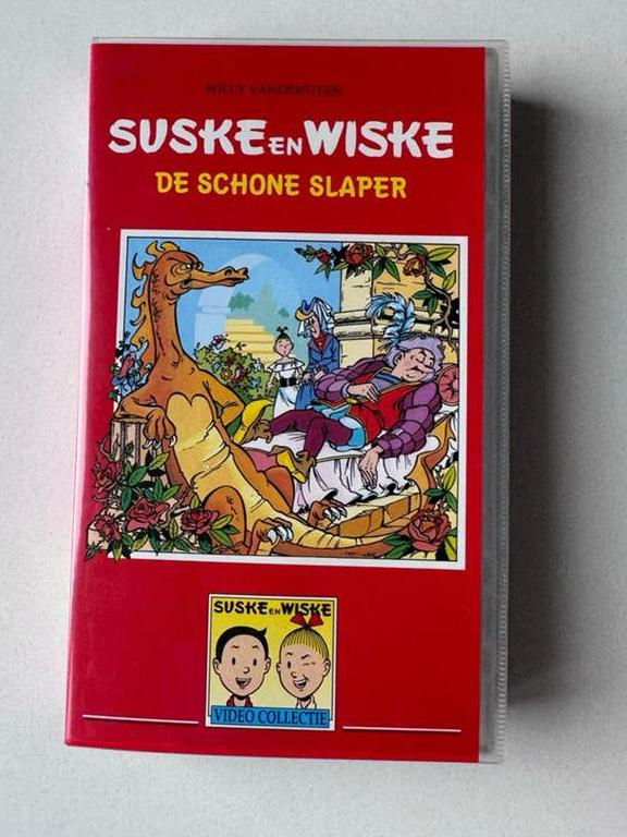 Suske en Wiske, De Schone Slaper. VHS, Cd's en Dvd's, Tekenfilm, Alle leeftijden, Ophalen of Verzenden, Zo goed als nieuw