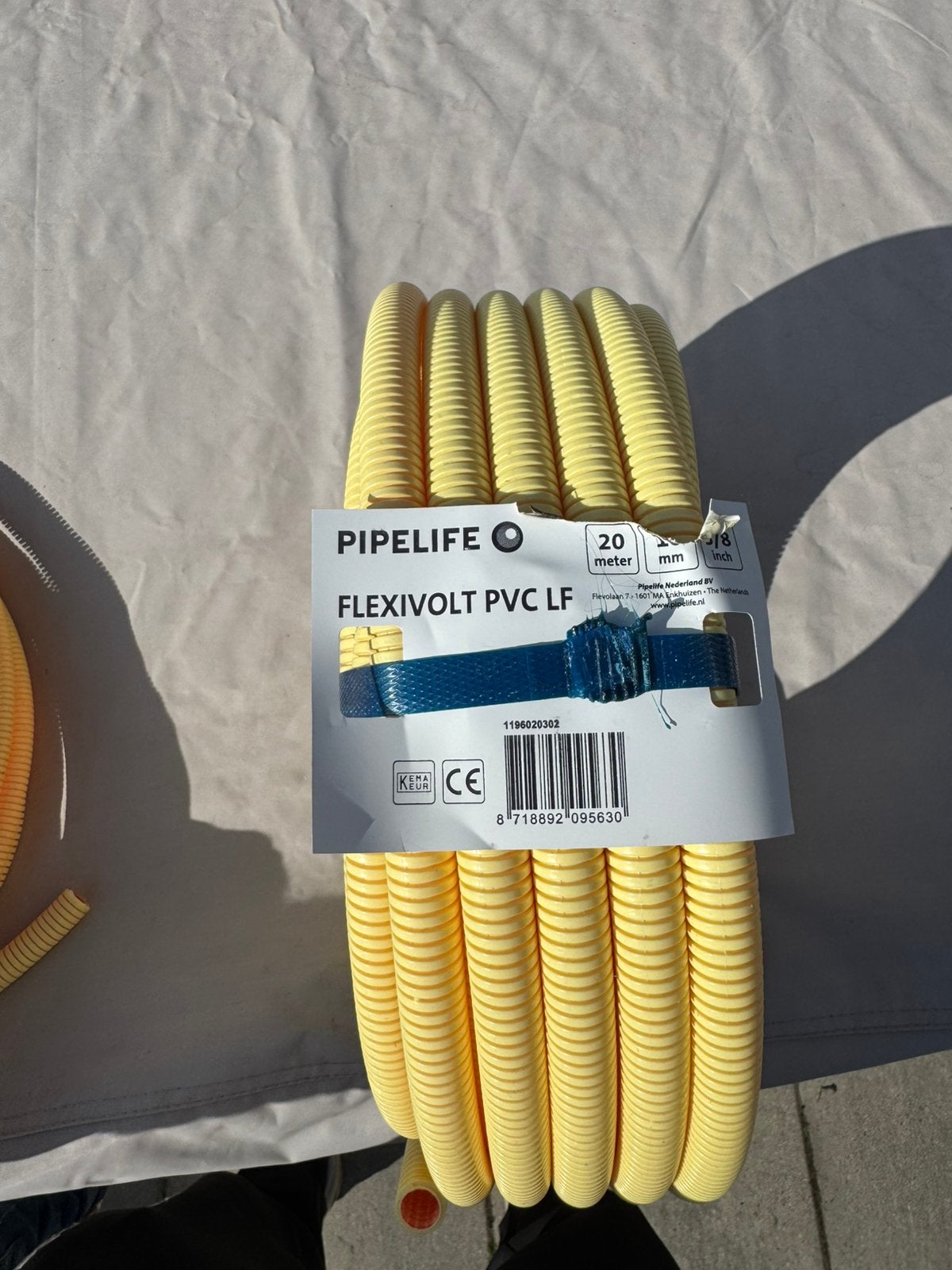 PIPELIFE flexibele buis met extra gladde binnenlaag 16mm, Doe-het-zelf en Verbouw, Ophalen, Zo goed als nieuw, Overige typen