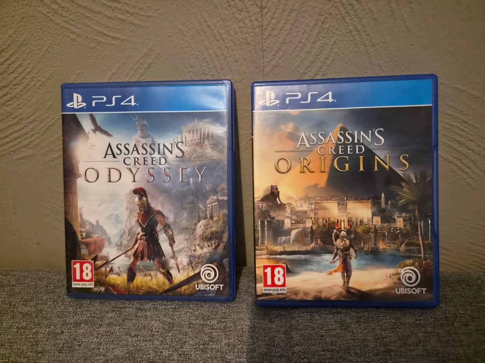 Assassin's Creed Odyssey & Origins PS4 - Zo goed als nieuw, Online, Vanaf 18 jaar, 1 speler, Ophalen of Verzenden