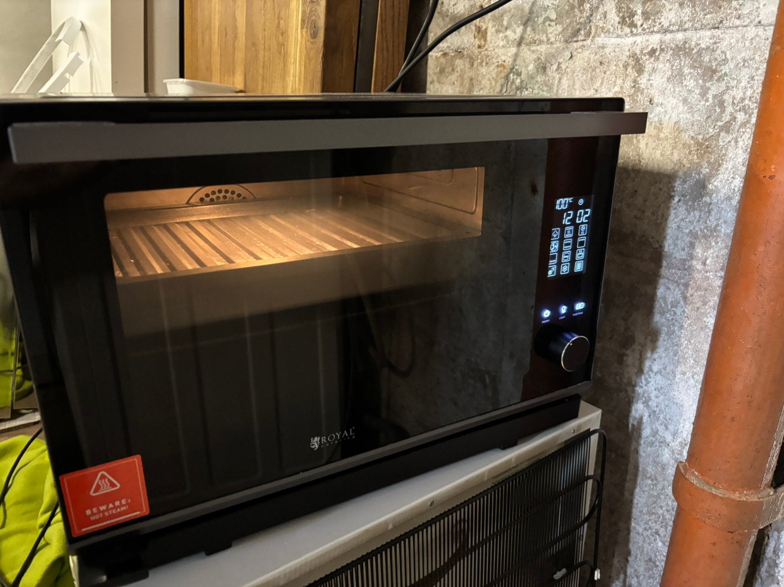 Royal Catering stoom oven - 50x50x35H, Witgoed en Apparatuur, Ophalen, 1025xe, Zo goed als nieuw, Re