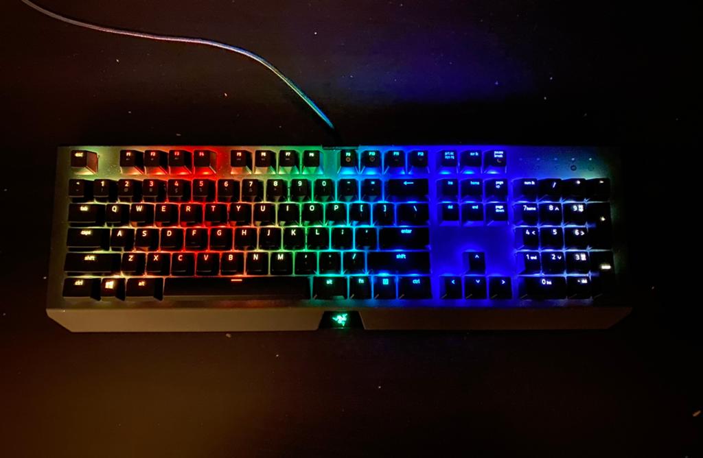 Razer Blackwidow Chroma X toetsenbord gaming, Computers en Software, Ophalen, Zo goed als nieuw, Qwerty, Gaming toetsenbord