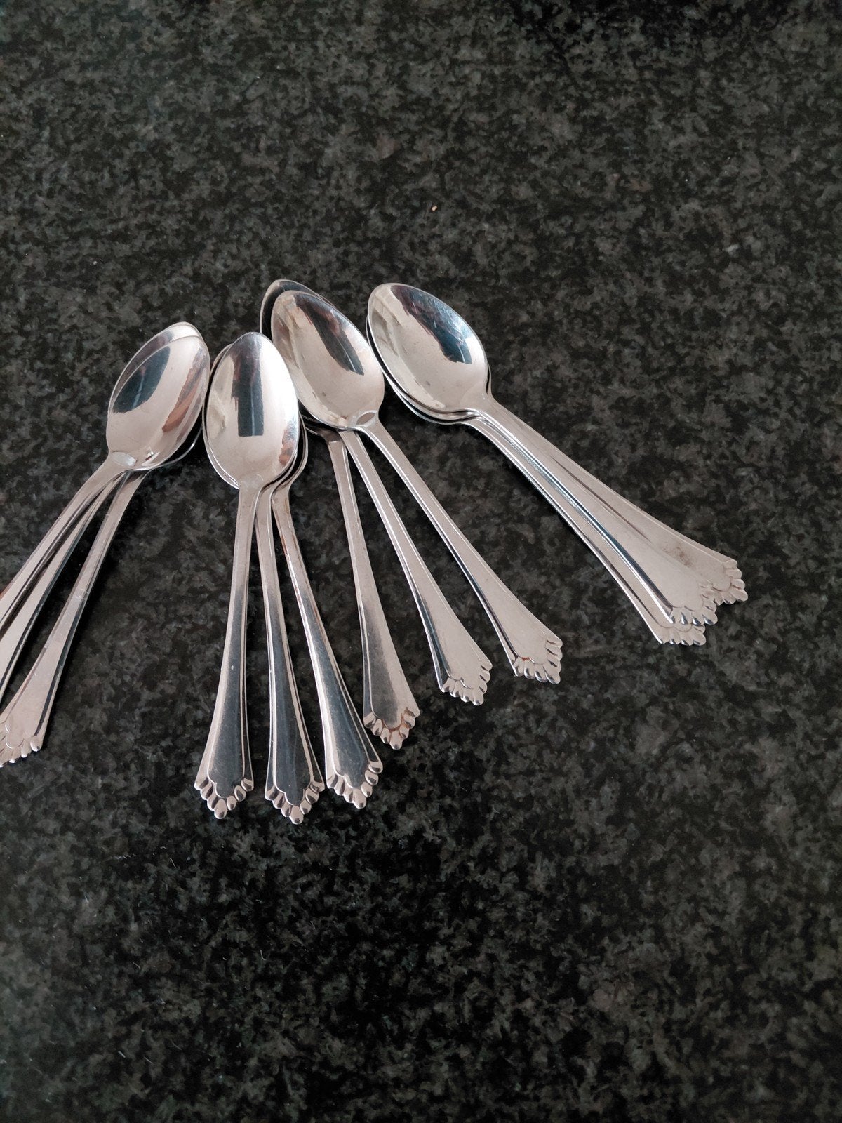 Set van 12 Gero Zilmeta theelepels, Antiek en Kunst, Antiek | Bestek, Ophalen of Verzenden