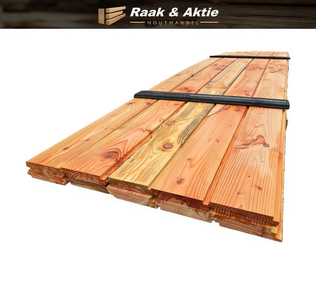 14.4 m2 Douglas Zweeds rabat - nr: TP152, Ophalen, Nieuw, 250 cm of meer, Planken