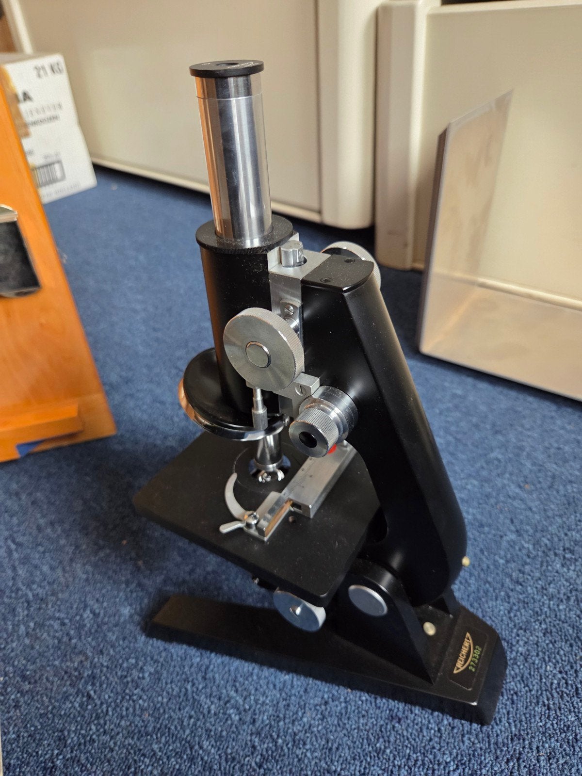 Reichert Biologische Microscoop met Koffer en Handleiding, Audio, Tv en Foto, Optische apparatuur | Microscopen, Ophalen