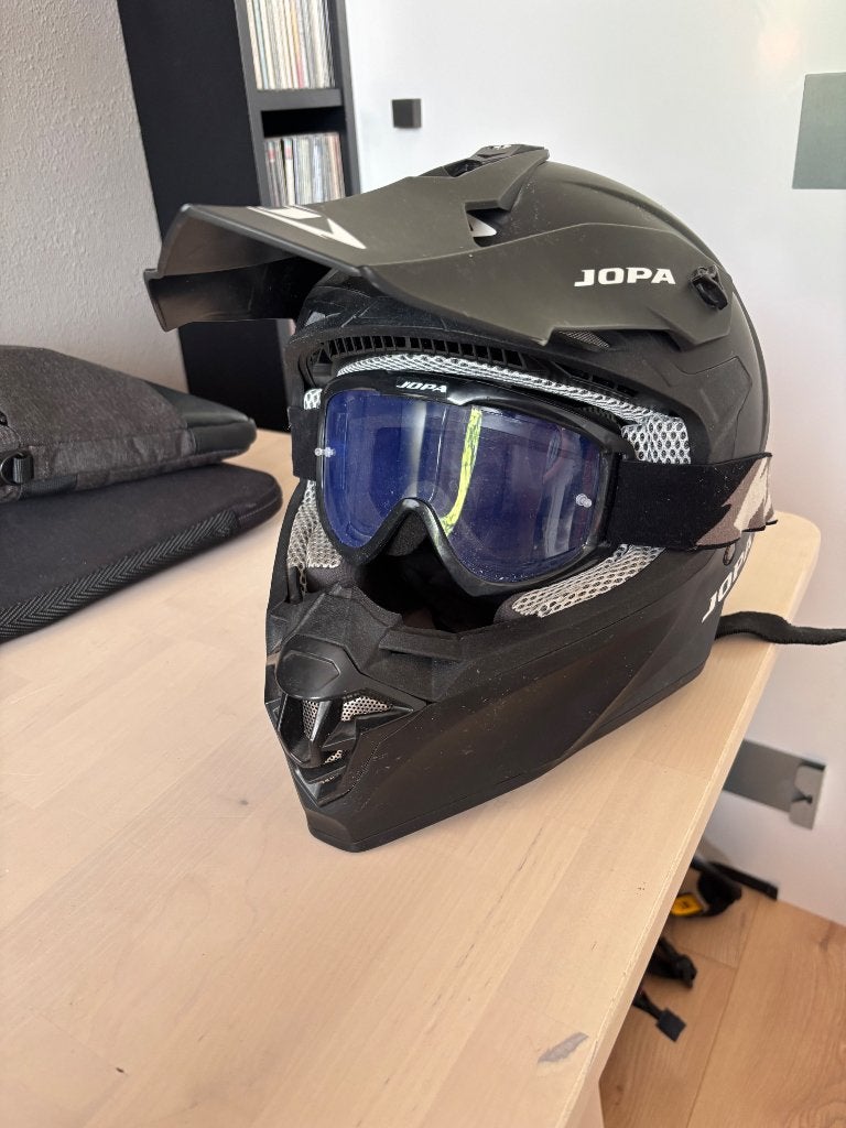 Motorcross helm, Ophalen, Zo goed als nieuw, Large, Overige merken