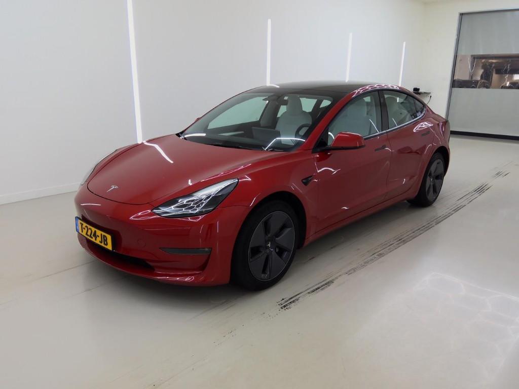 Tesla Model 3 Long-Range AWD 351pk 75 kWh FACELIFT [ FSD+WIT, Auto's, Tesla, Bedrijf, Te koop, Model 3, 4x4, ABS, Achteruitrijcamera