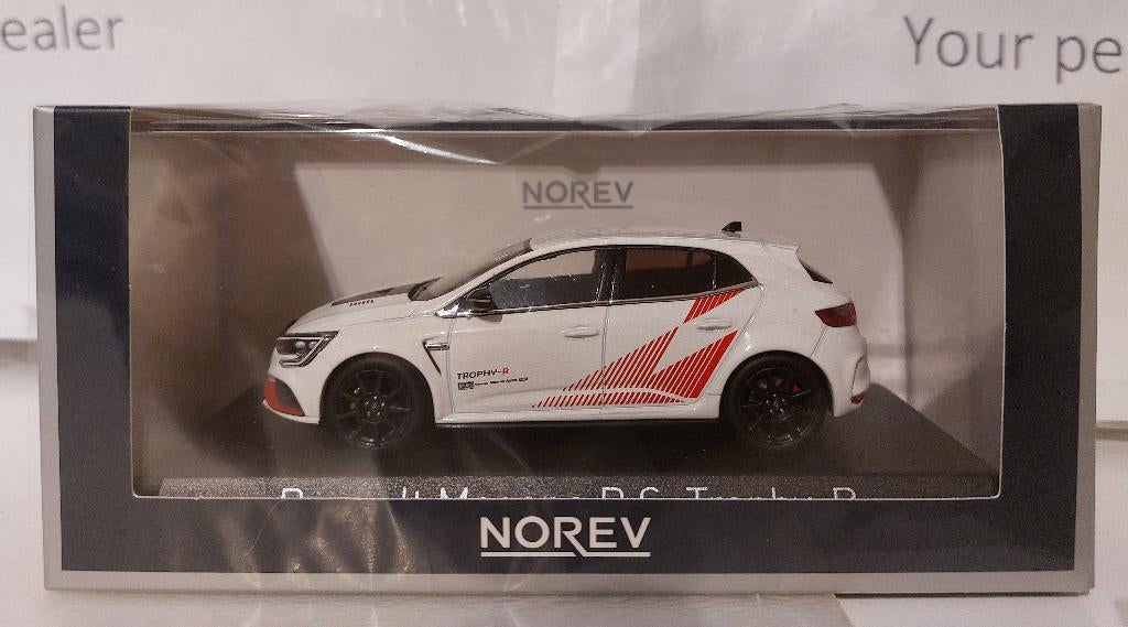Norev 1:43 Renault Megane RS Trophy-R 2019 Nürburgring, Hobby en Vrije tijd, Modelauto's | 1:43, Ophalen of Verzenden, Nieuw, Auto