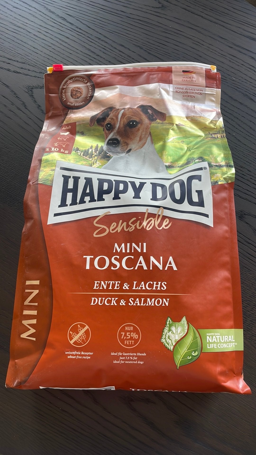 Happy Dog mini Toscana 4kg, Ophalen of Verzenden, Hond